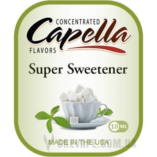 

Ароматизатор Capella Super Sweetener (Супер Подсластитель) 10 мл.