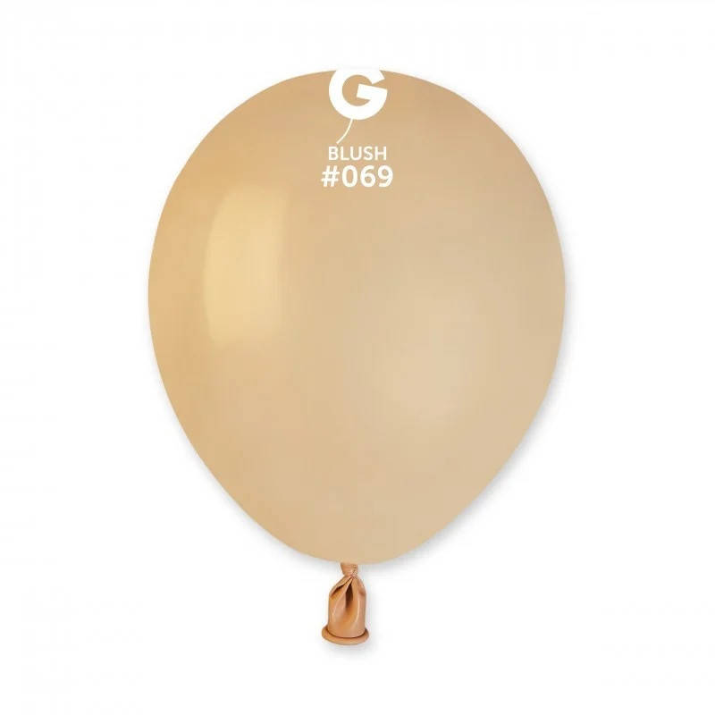 

Латексный воздушный шар 5’’ (13см) BLUSH (#069) GEMAR, Бежевый