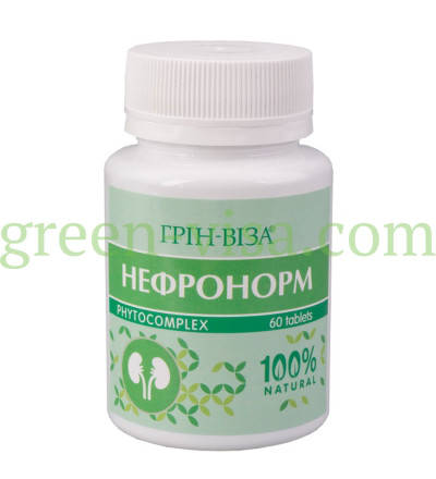 

«Нефронорм» таб 60 шт. - при пиелонефрите, цистите, уритрите