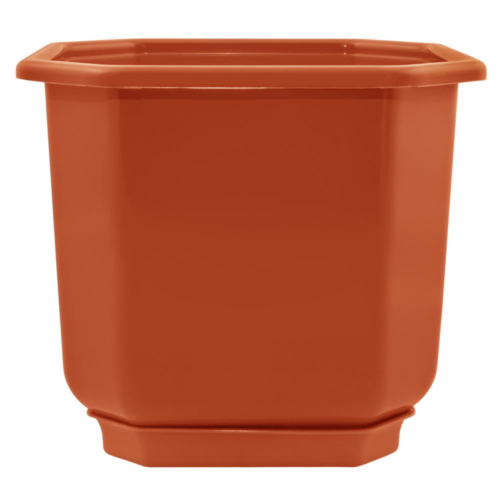 

Вазон "Дама" с подст. 20*20см. -4л