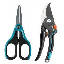 

Секатор Gardena Comfort B/M и ножницы SchnippSchnapp (12200-20)