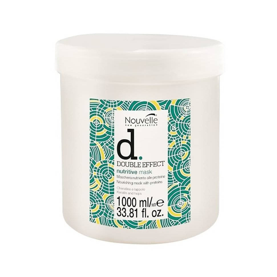 

Питательная маска с кератином и хмелем оживляющая Nouvelle Nutritive Mask 1000мл.