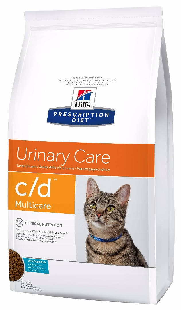 

Hill's PD Feline C/D Multicare c океанической рыбой, 1,5 кг
