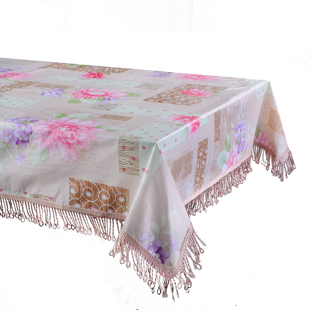 

Скатерть "Бахрома" 110*140 см, Разные цвета