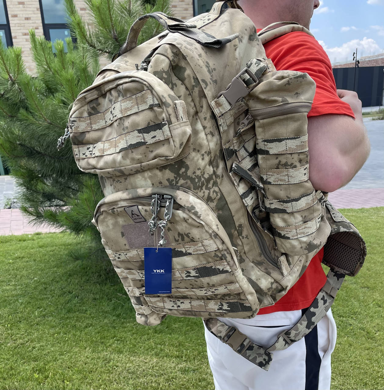 

Рюкзак тактический, рюкзак военные 80 л, Хаки