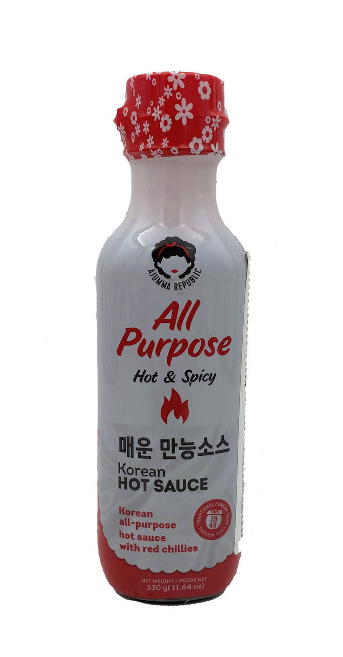 

Соус корейский универсальний HOT Sause AJUMMA REPUBLIC 250 мл / 330 г