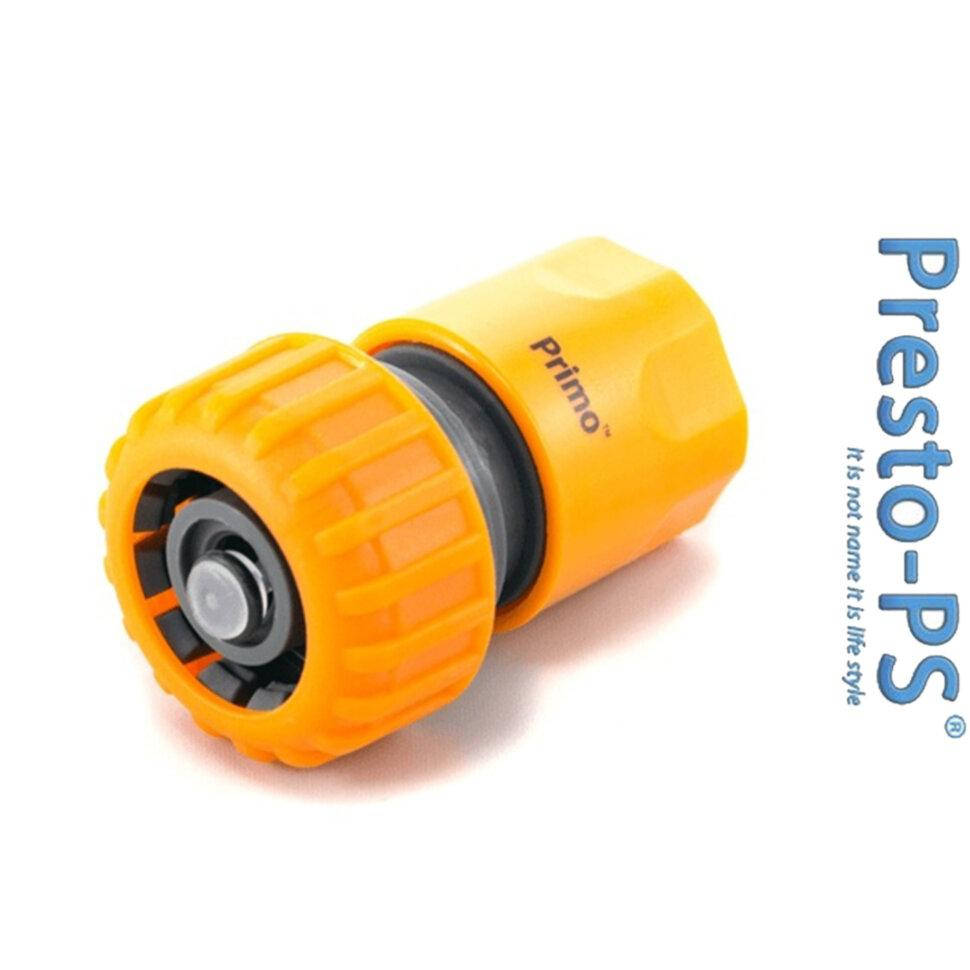 

Коннектор 3/4 с аквастопом для шланга Presto-PS 5820