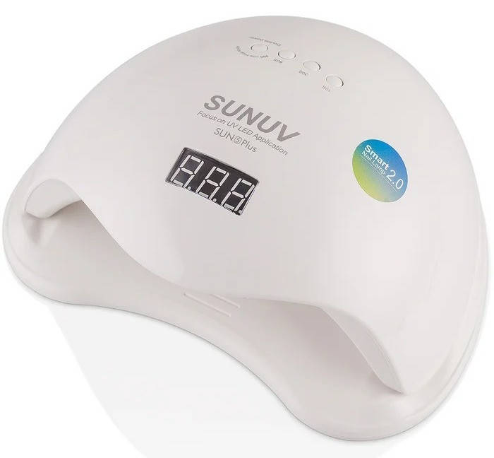 

Профессиональная оригинальная LED-лампа для полимеризации геля SUNUV 5 PLUS LED/UV White Original 48W