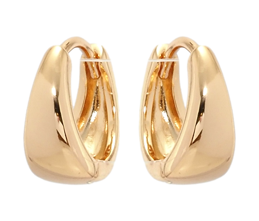 

Серьги Xuping Позолота 18K колечки "Классика"