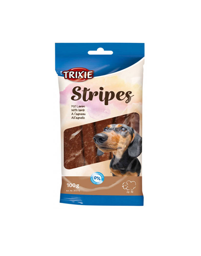 

Trixie Stripes Light - лакомство для собак со вкусом баранины 10шт/100 г.