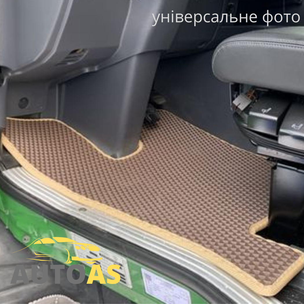 

Коврики в салон EVA для Volvo FH 12-16 пара передних, Черный
