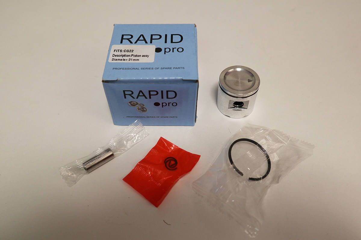 

Поршень в сборе RAPID для HITACHI CG 22 (диаметр 31.0 мм, палец 8)