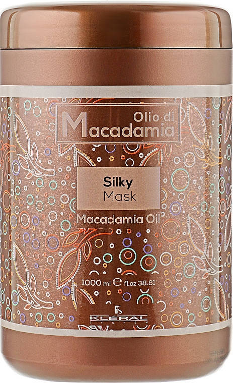 

Маска для волос Kleral System Macadamia Silky Mask с маслом макадамии 1000 мл
