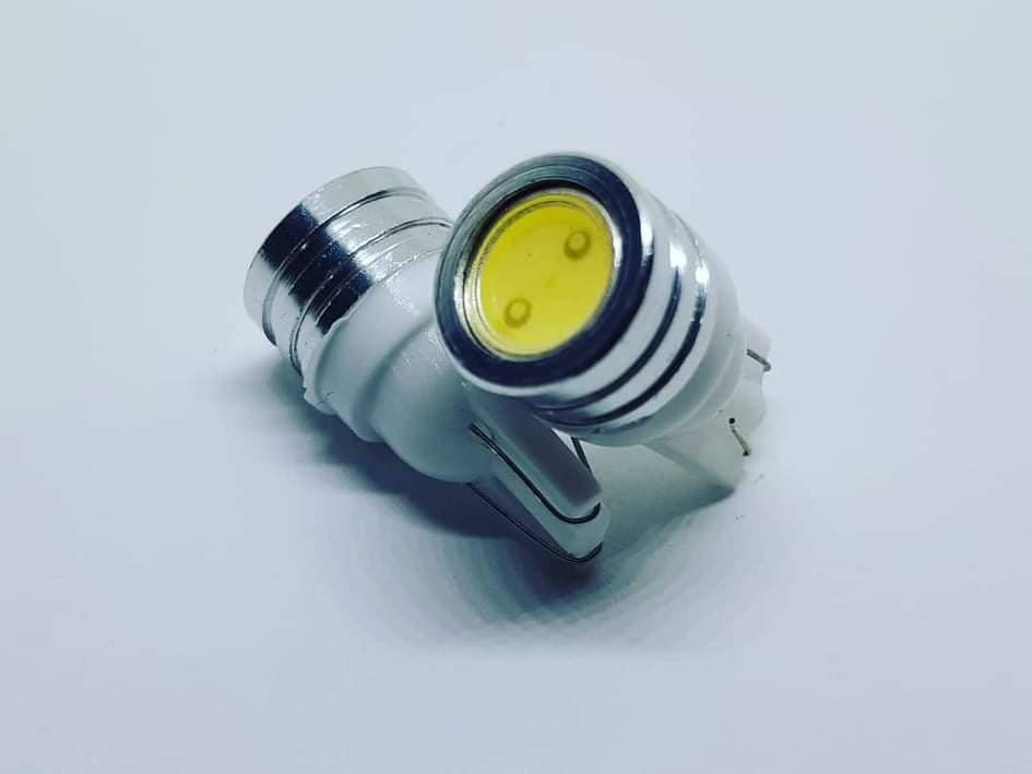 

Лампа T10(W5W)БЦ 12V LED COB 1W white (суцільне світло)