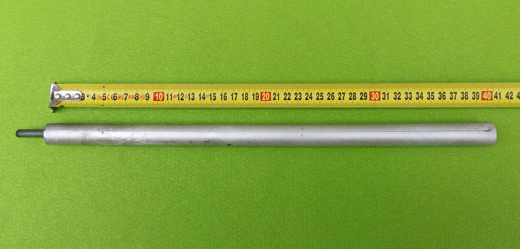 

Анод магниевый Украина Ø20мм*400мм / резьба М8*25мм