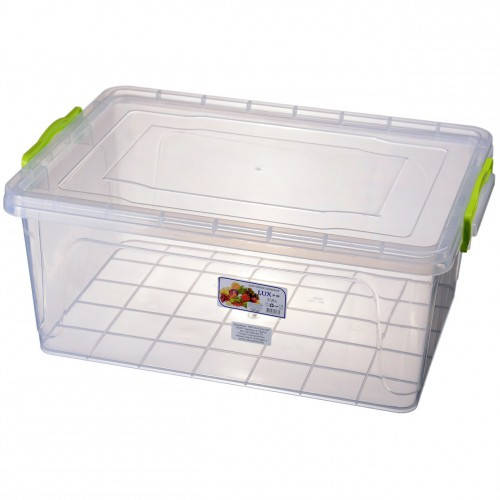 

Контейнер пищевой Lux №8 17 л, Прозрачный