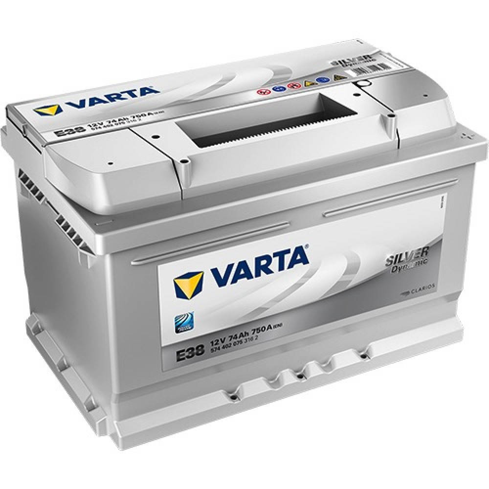 

Аккумулятор автомобильный Varta 6СТ-74 SILVER dynamic (E38)