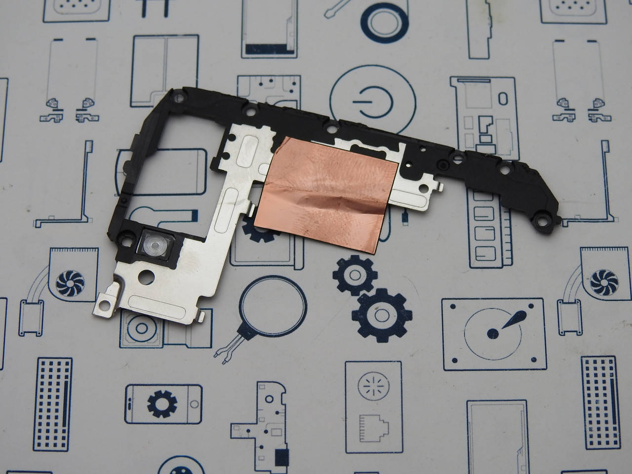 

Средний корпус Huawei P Smart Plus (INE-LX1) Сервисный оригинал с разборки, Разные цвета