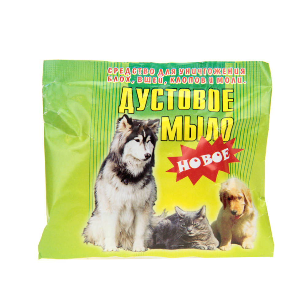 

Дустовое мыло от блох, вшей, клопов и моли