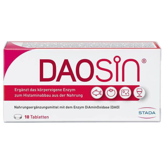 

Даосин DAOSIN 10 шт таблетки для расщепления гистамина в организме Германия Stada