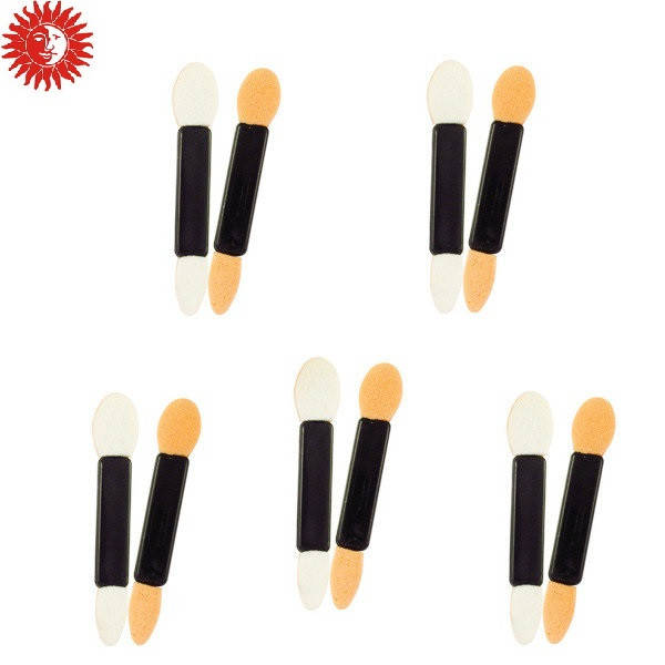 

Аппликатор для теней Q.P.I. PROFESSIONAL двусторонний для макияжа 5,5 см. 10шт. QA-02