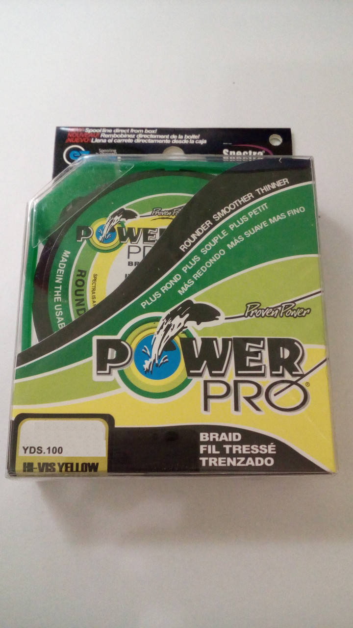 

Шнур Power pro 0.16mm 100m 7.71кг, Зелёный