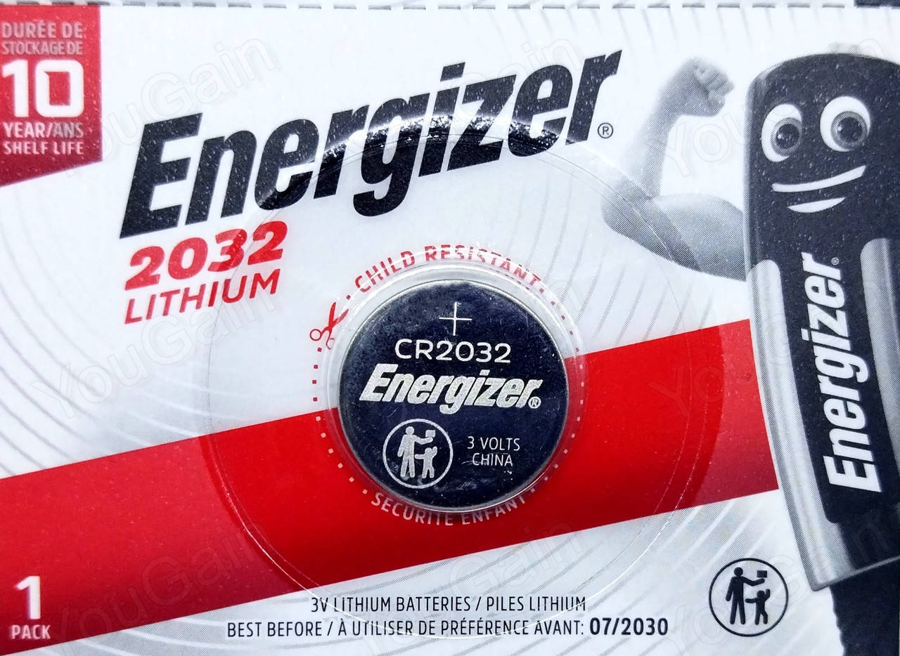 

Батарея литиевая CR2032 Energizer