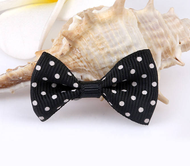 

(10 шт) Бантики из репса 40х25мм Цена за 10шт Цвет - черный