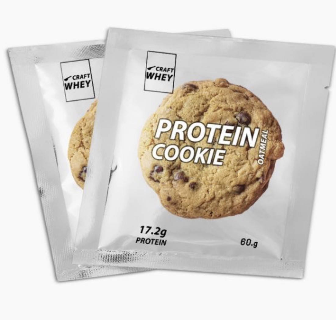 

Протеиновое овсяное печенье с молочным шоколадом Craft Whey