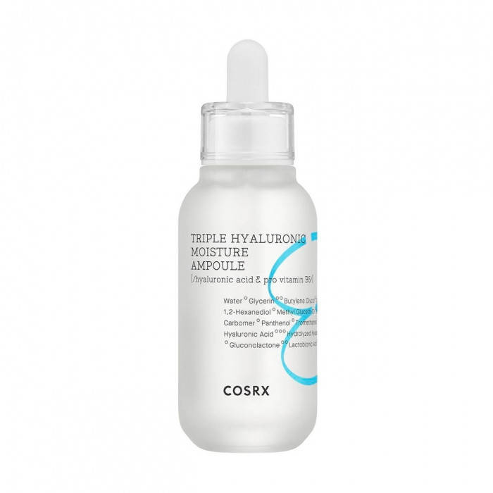 

Увлажняющая ампула для лица COSRX Hydrium Triple Hyaluronic Moisture Ampoule, 40 мл