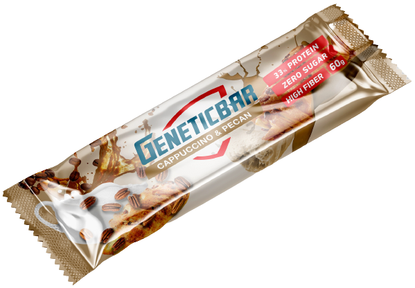 

Протеиновый батончик Geneticbar Капучино-Пекан (60 грамм)