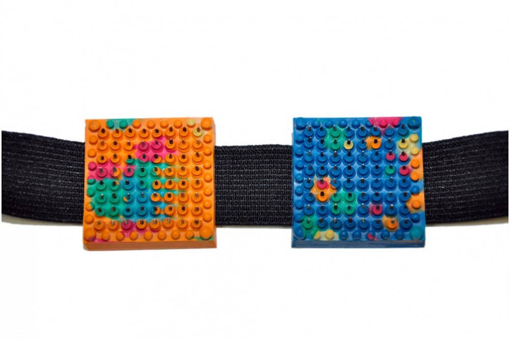 

Аппликатор Ляпко Краплинка 3,5 Ag Оригинал, размер 33х33 мм, точечный массаж, уход за кожей лица, шеи, лифтинг голубой