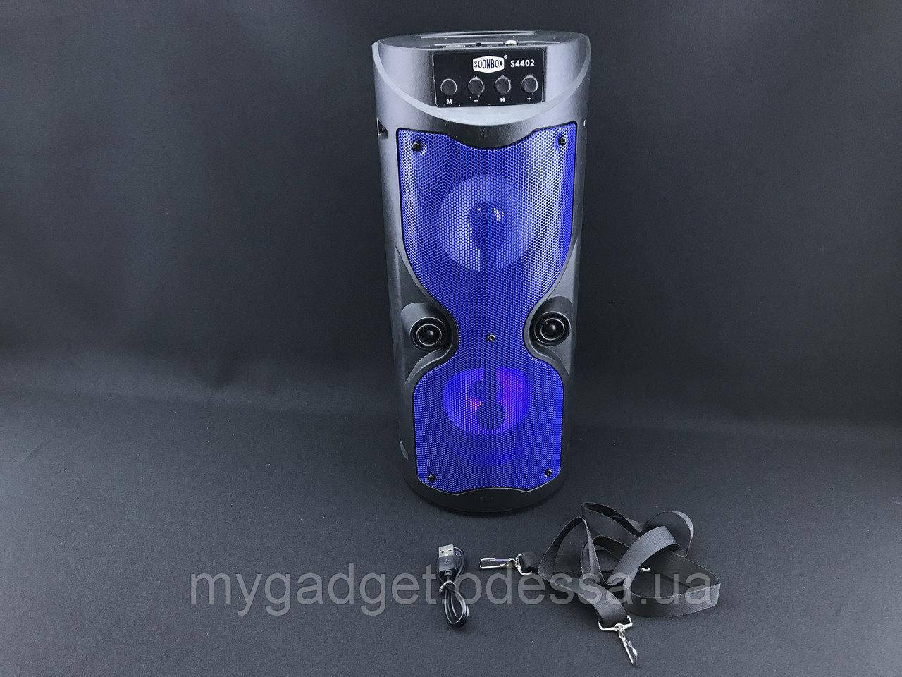 

Колонка музыкальная портативная Bluetooth S4402