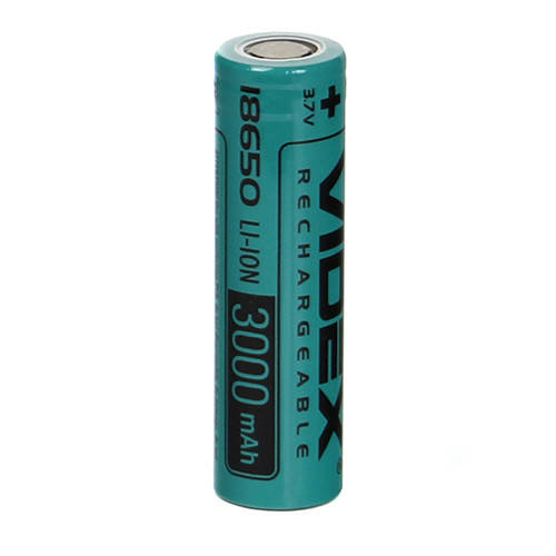 

Аккумулятор Videx Li-Ion 18650 3000mAh (без защиты)