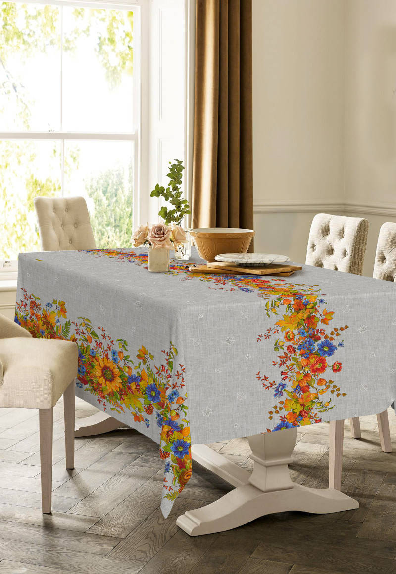 

Скатерть льняная "Золотая осень" 1.8м х 1.5м (средний стол)