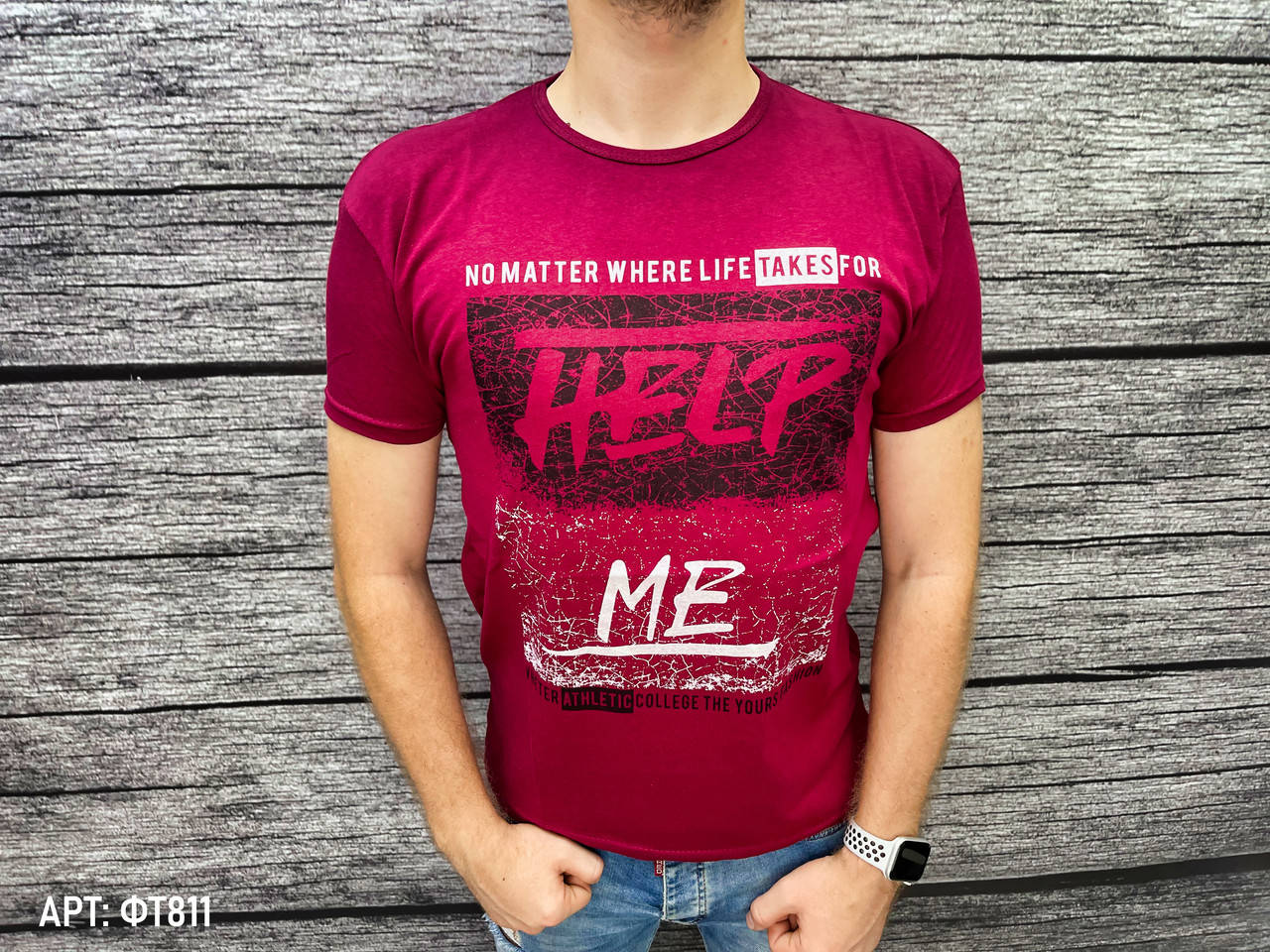 

Мужская футболка. Размеры: M, L, XL, 2XL (маломерят на размер)