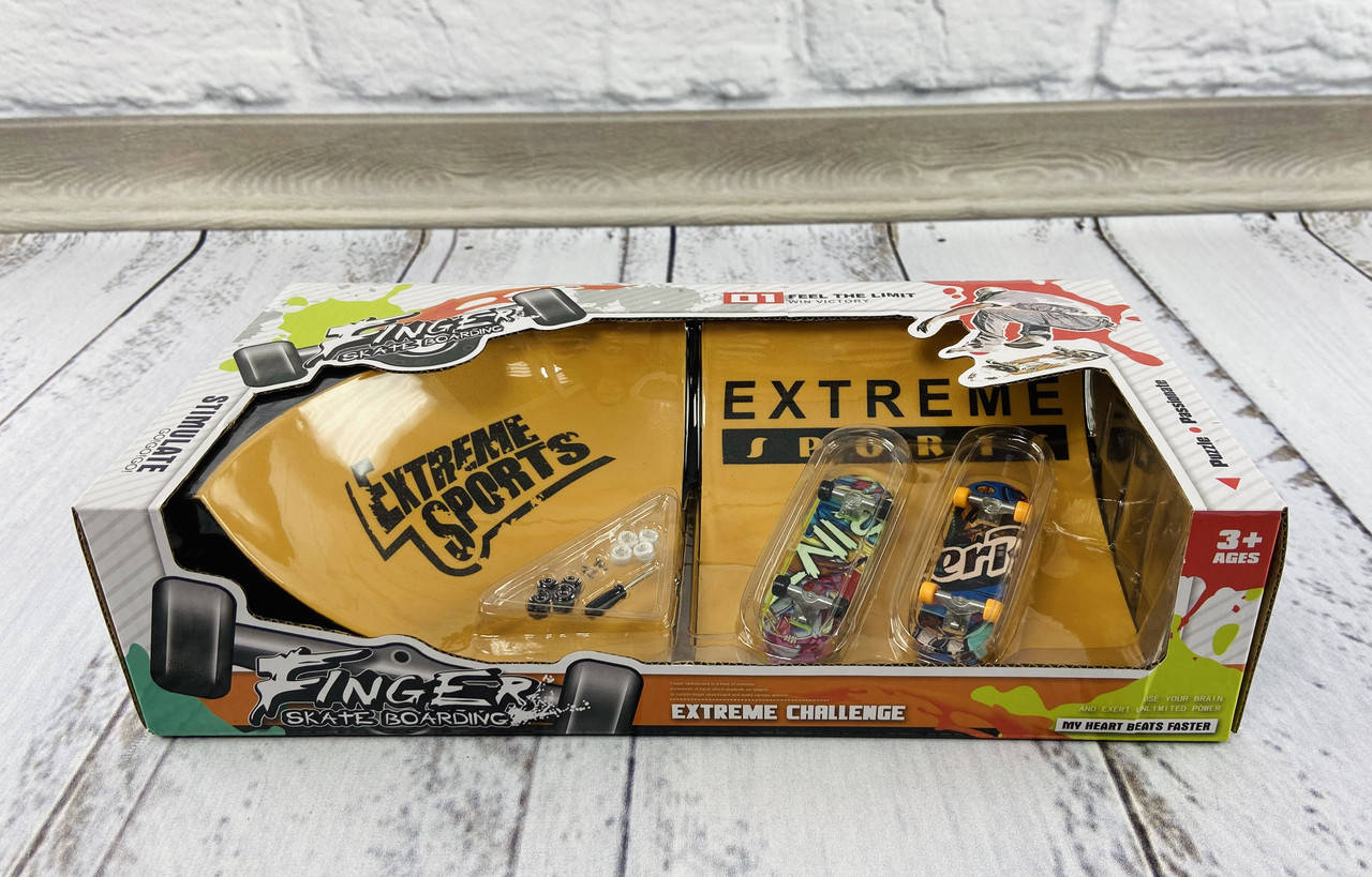 

Пальчиковый скейт- фингерборд с трамплином BB505D В коробке 104524