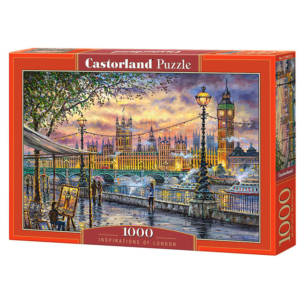 

Пазл "Вдохновение Лондона", 1000 элементов Castorland (5904438104437)