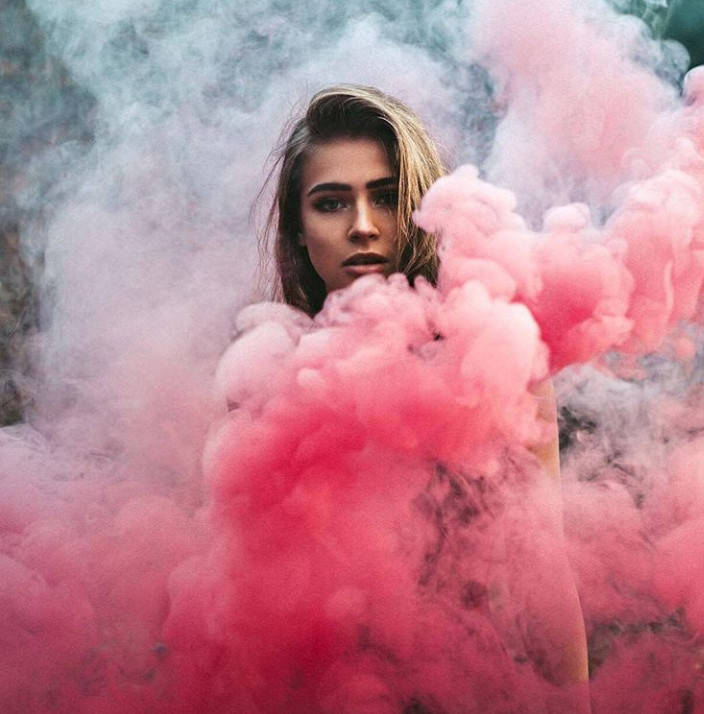 

Цветной дым для фотосессий, 50 секунд, 5 цветов