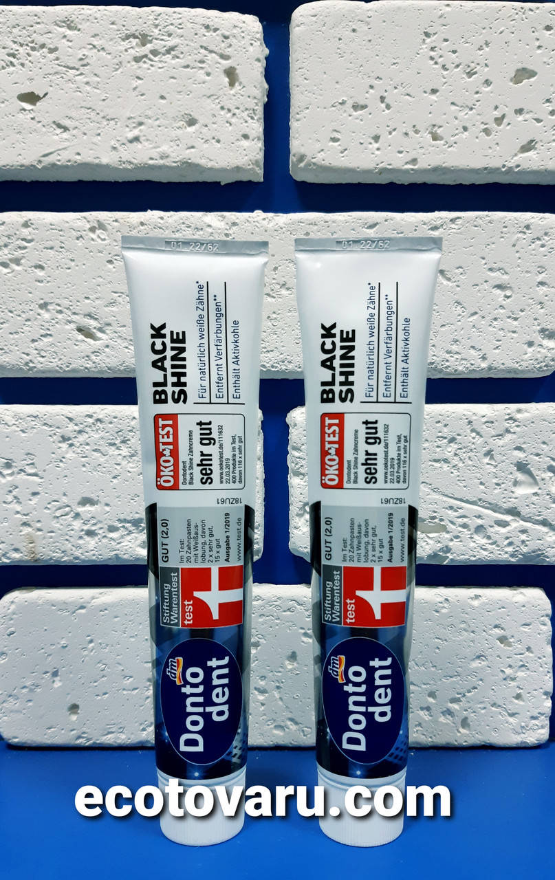 

Зубная паста Dontodent Black Shine 75мл