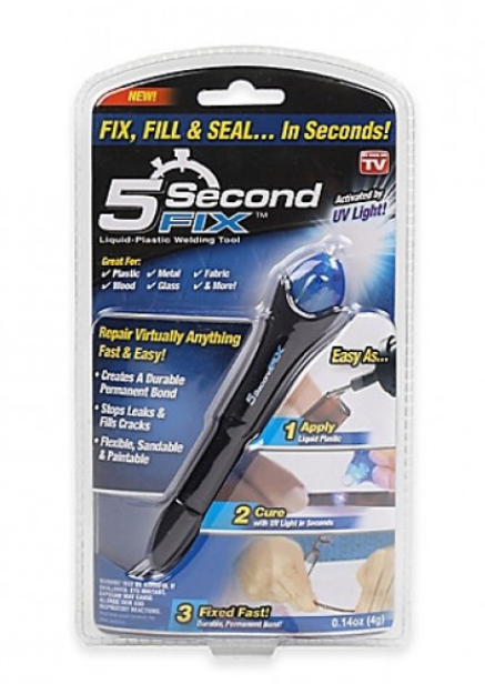 

Супер клей горячий ультрафиолетовый 5 Second Fix (KG-2210)