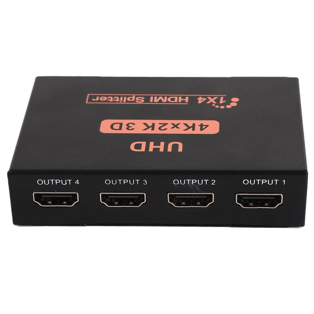 

Сплиттер телевизионный 4K HDMI 1x4 порта. HDMI Разветвитель