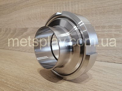 

Резьбовое соединение молочное нержавеющее DIN Dn 100 AISI 304
