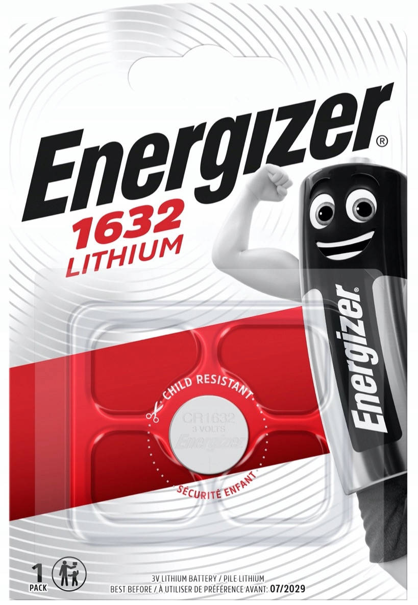 

Батарейки 1632 Energizer (3V)