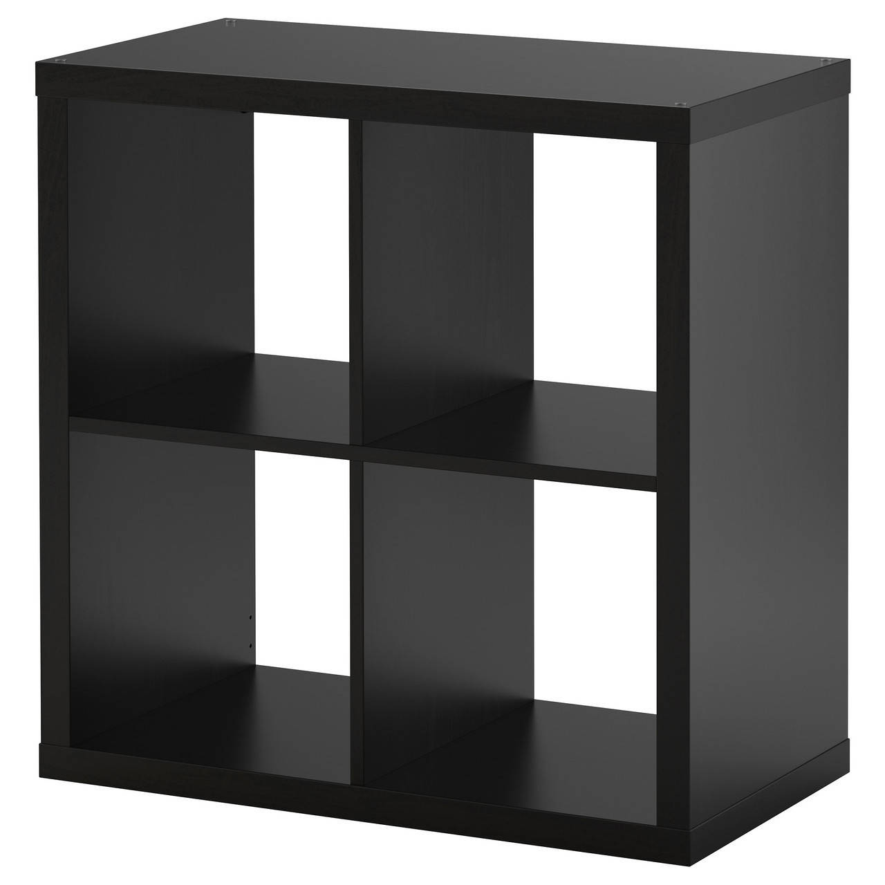 

КАЛЛАКС Стеллаж 2х2 ящика, черно-коричневый, 60275812, ІКЕА, ИКЕА, KALLAX