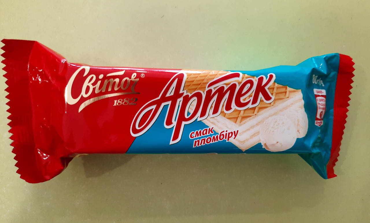 

Вафли Cвиточ Артек пломбир 80 г