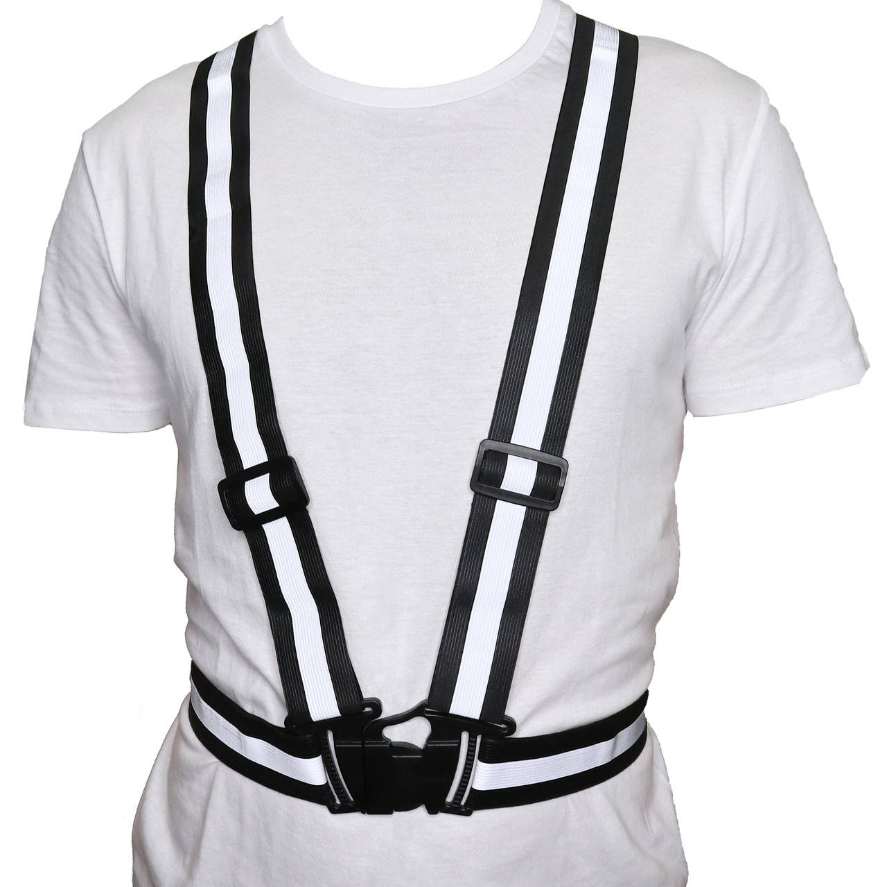 

Светоотражающий жилет-пояс для велосипедистов Черный