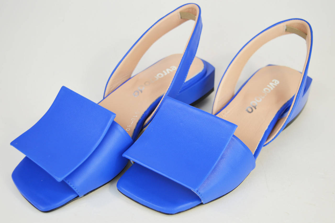 

Босоножки Evromoda 010805 Электрик кожа
