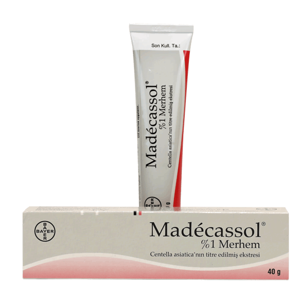 

Крем МАДЕКАССОЛ (Madecassol 1%) 40 г от шрамов, рубцов,растяжек,ожогов 1х10..