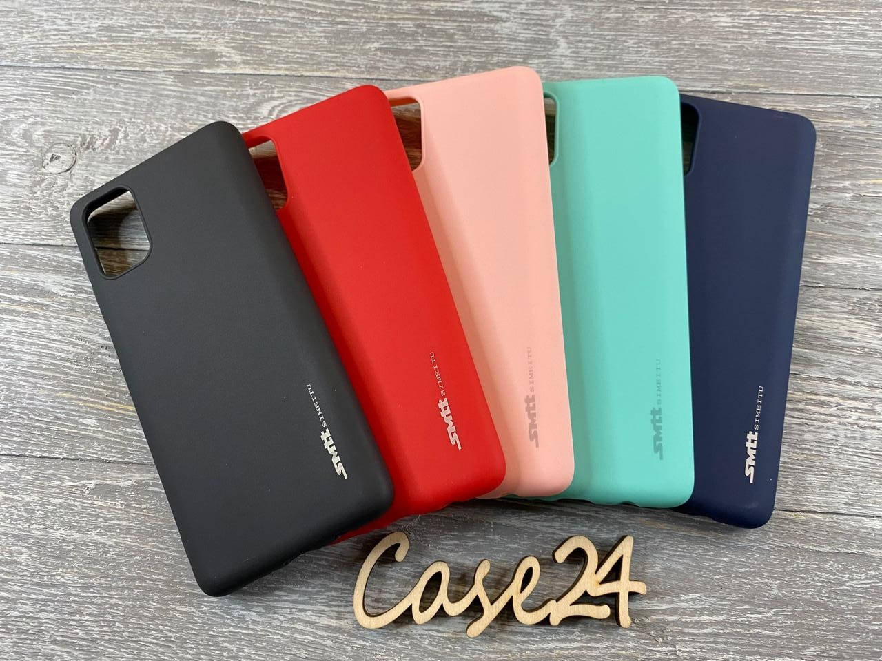 

TPU чехол Smitt накладка бампер для Samsung Galaxy M51 (5 цветов), Разные цвета